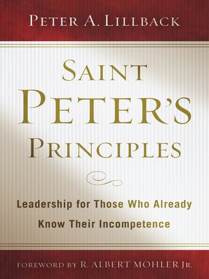 cover image of Saint Peter's Principles